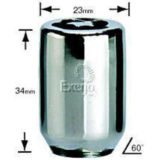 Speco Lock Nut Wheel Set 12x1.25mm 4 Pack WN403