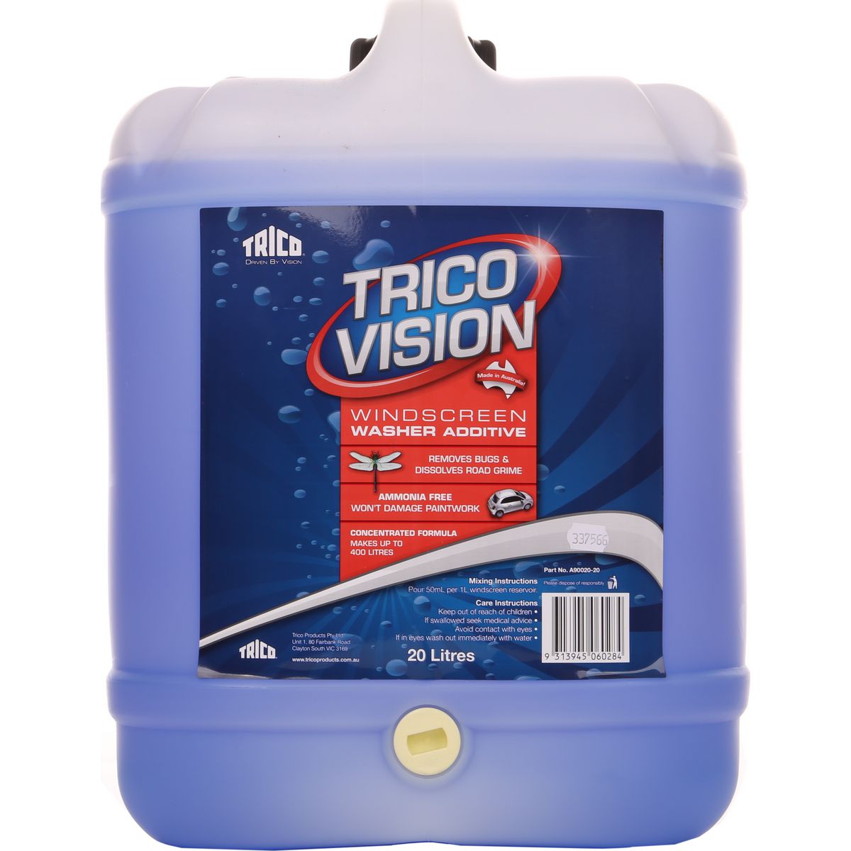 Trico Vision Washer Additive 20L A90020-20
