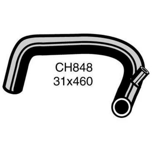 Mackay Bottom Radiator Hose CH848