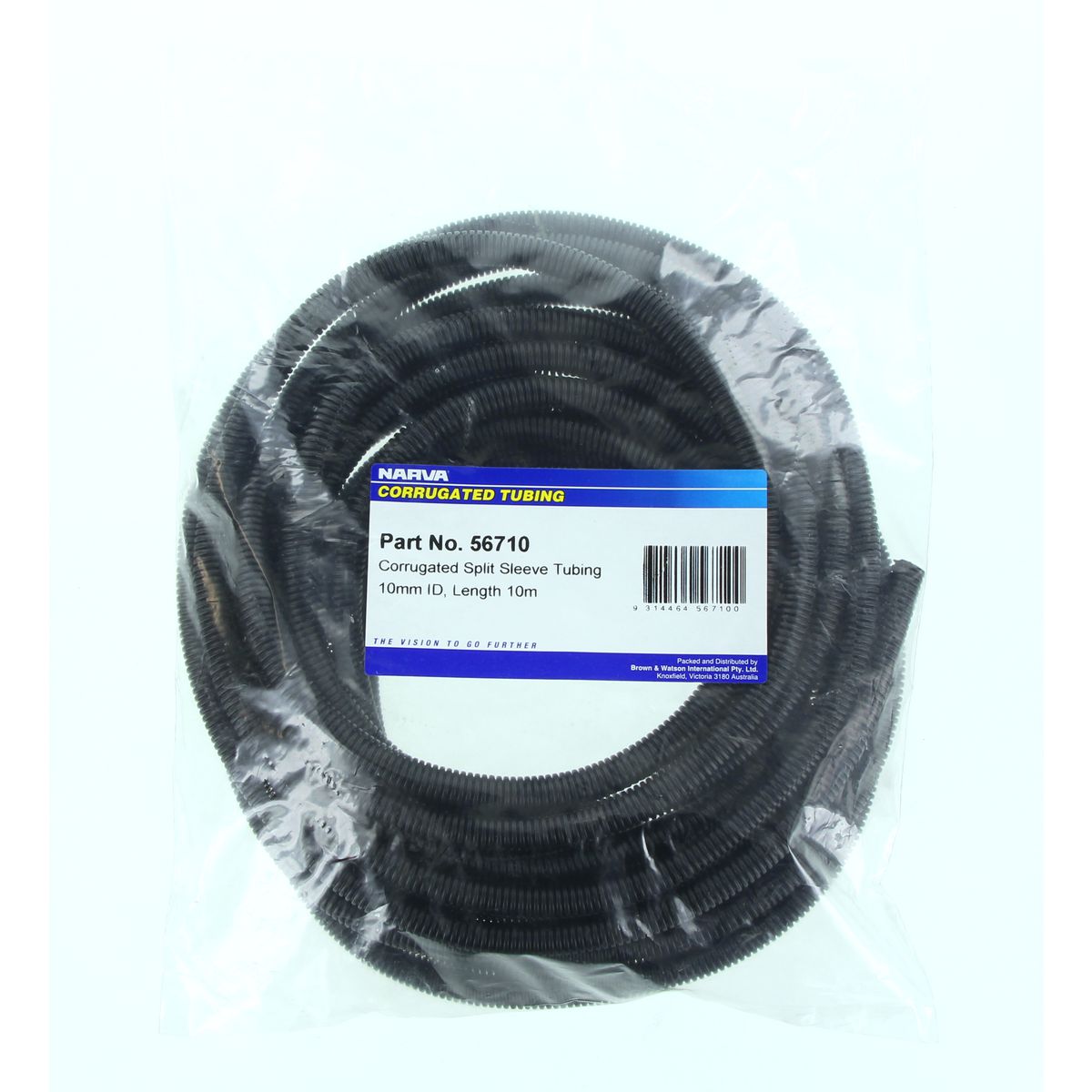 Narva Split Sleeve Tubing 10mm x 10m 56710