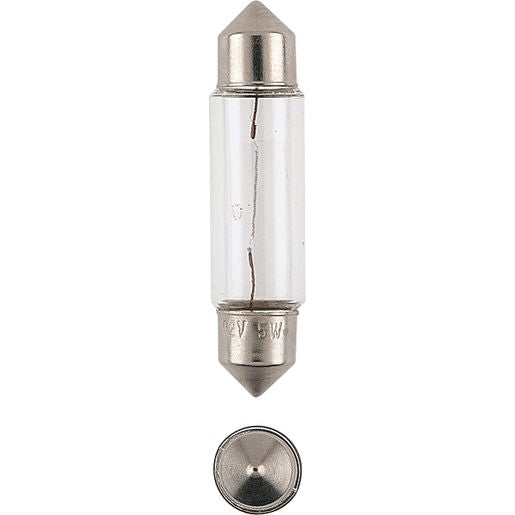 Narva Incandescent Festoon Globe SV8-5.8 24V 5W Twin Pack 47260BL