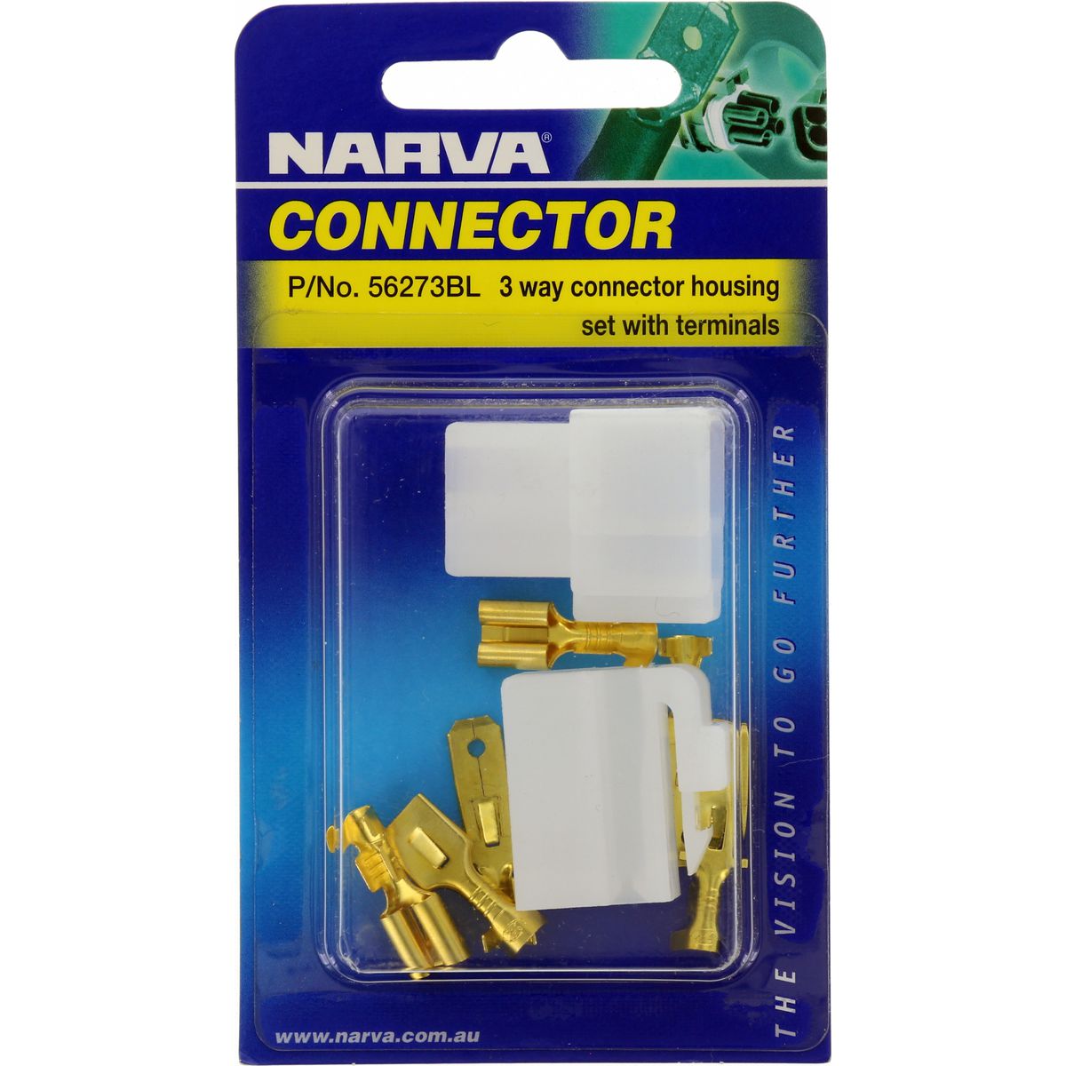 Narva Quick Connect Housing 3 Way 56273BL