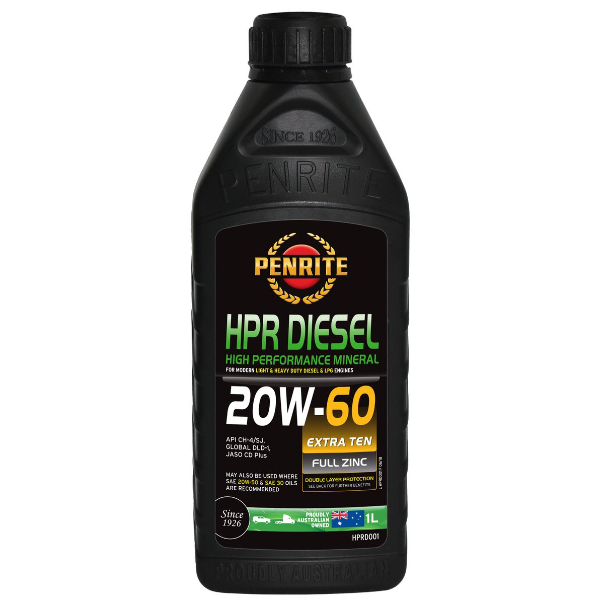 Penrite HPR Diesel SAE 20W-60 Engine Oil 1L