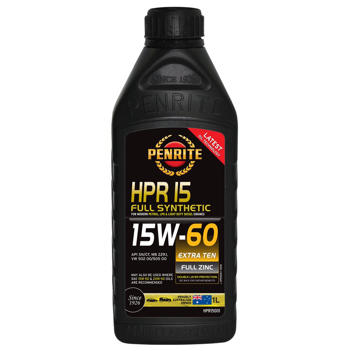 Penrite HPR 15 15W-60 Engine Oil 1L