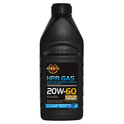 Penrite HPR Gas Mineral Engine Oil 20W-60 1 Litre HPRG001