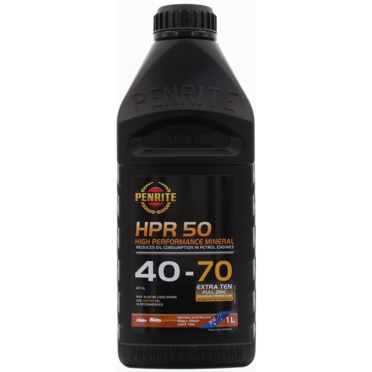 Penrite HPR 50 40-70 Sl Engine Oil 1L