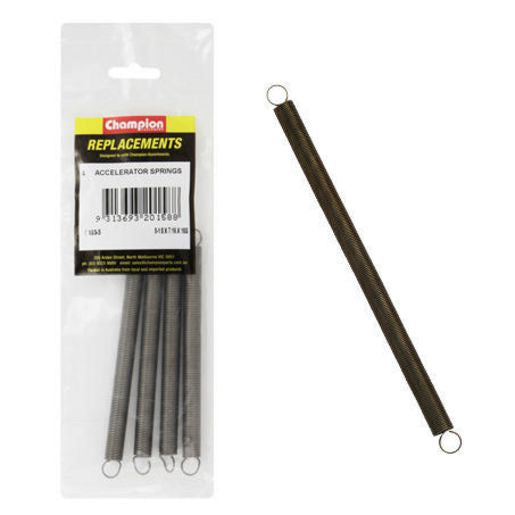 Champion Fasteners Spring Accelerator 130 x 11 x 1.2mm C103-5