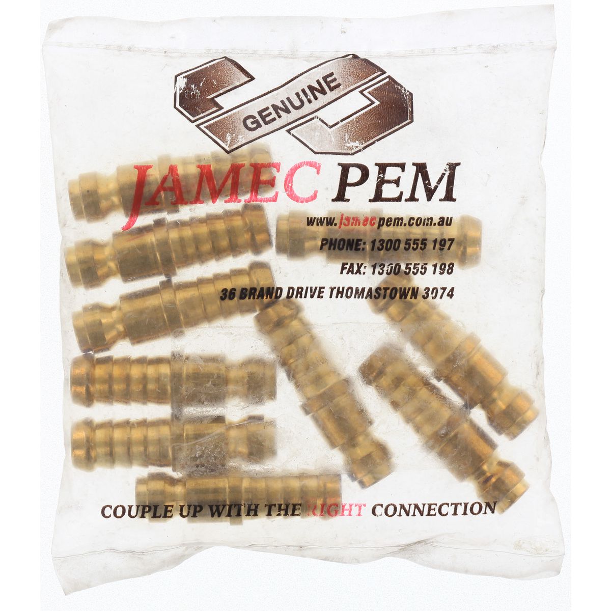 Jamec Pem Hose Tail Air Line 3/8 Barb 19.0877