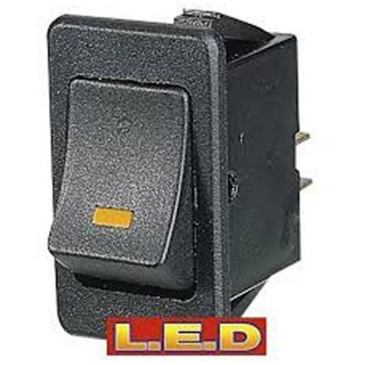 Narva Switch Rocker Illuminated On Off Green 63022BL