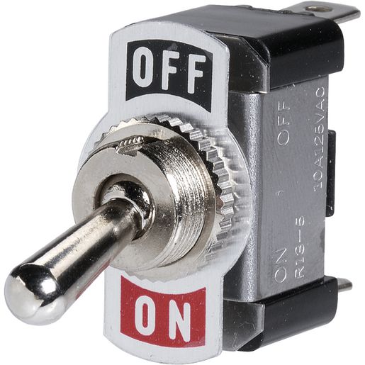 Narva Toggle Switch On/Off With Tab 60060BL