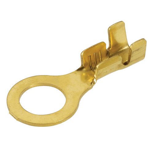 Narva Terminal Ring Non Insulated 6.3mm (100Pk) 56236