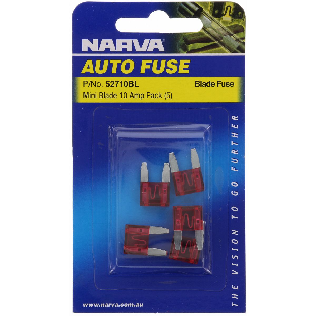 Narva Blade Fuse Mini 10A 52710BL
