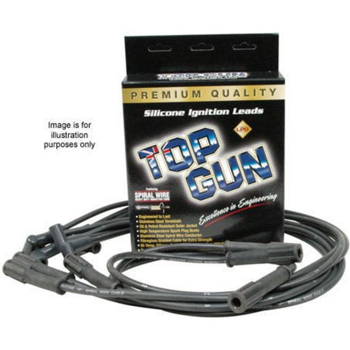 Top Gun Ignition Leads Set TG3005