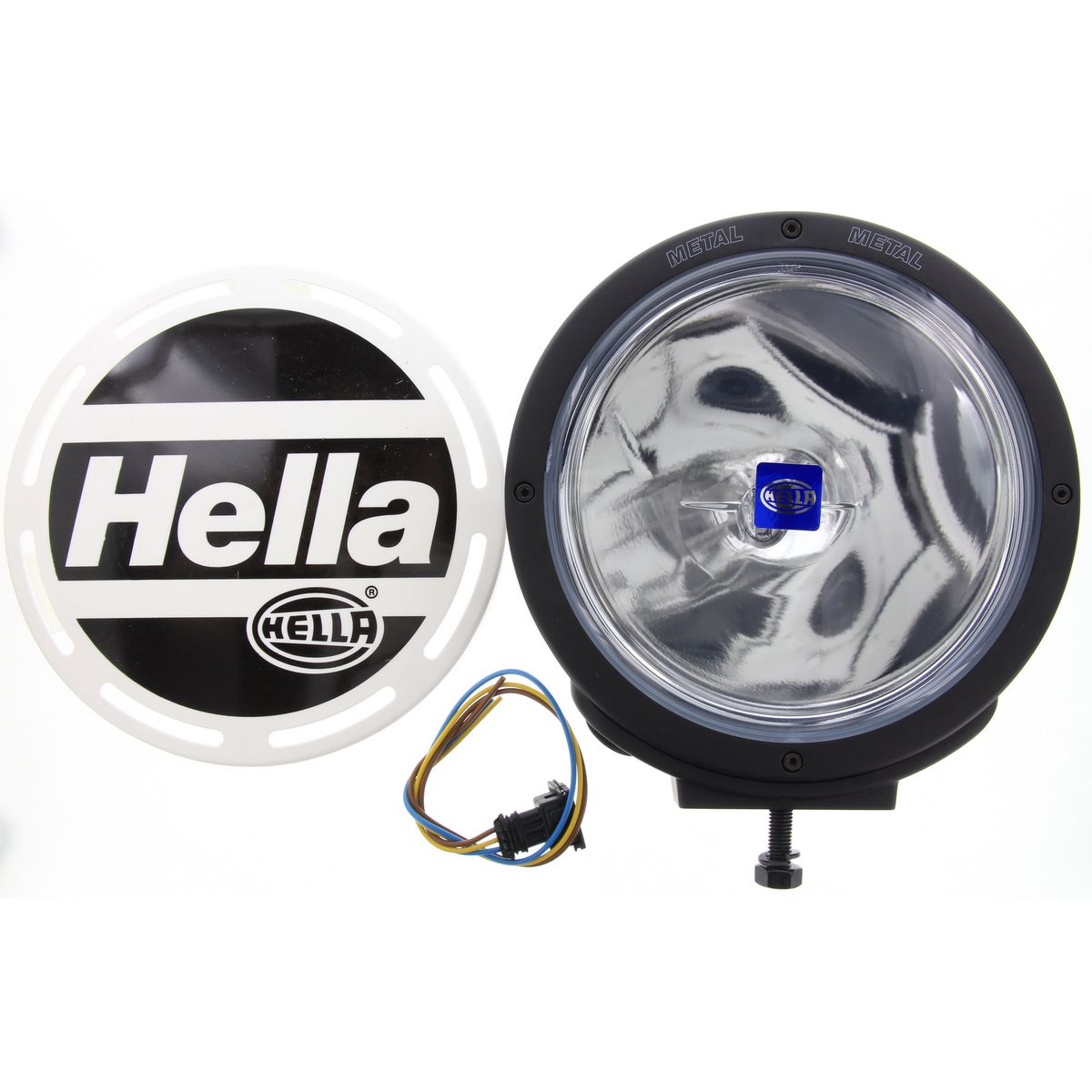 Hella Halogen Driving Light Round 12V Pencil Beam - Each 1365