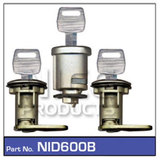 Nice Products Lock Set-Ignition & 2 Doors NID600