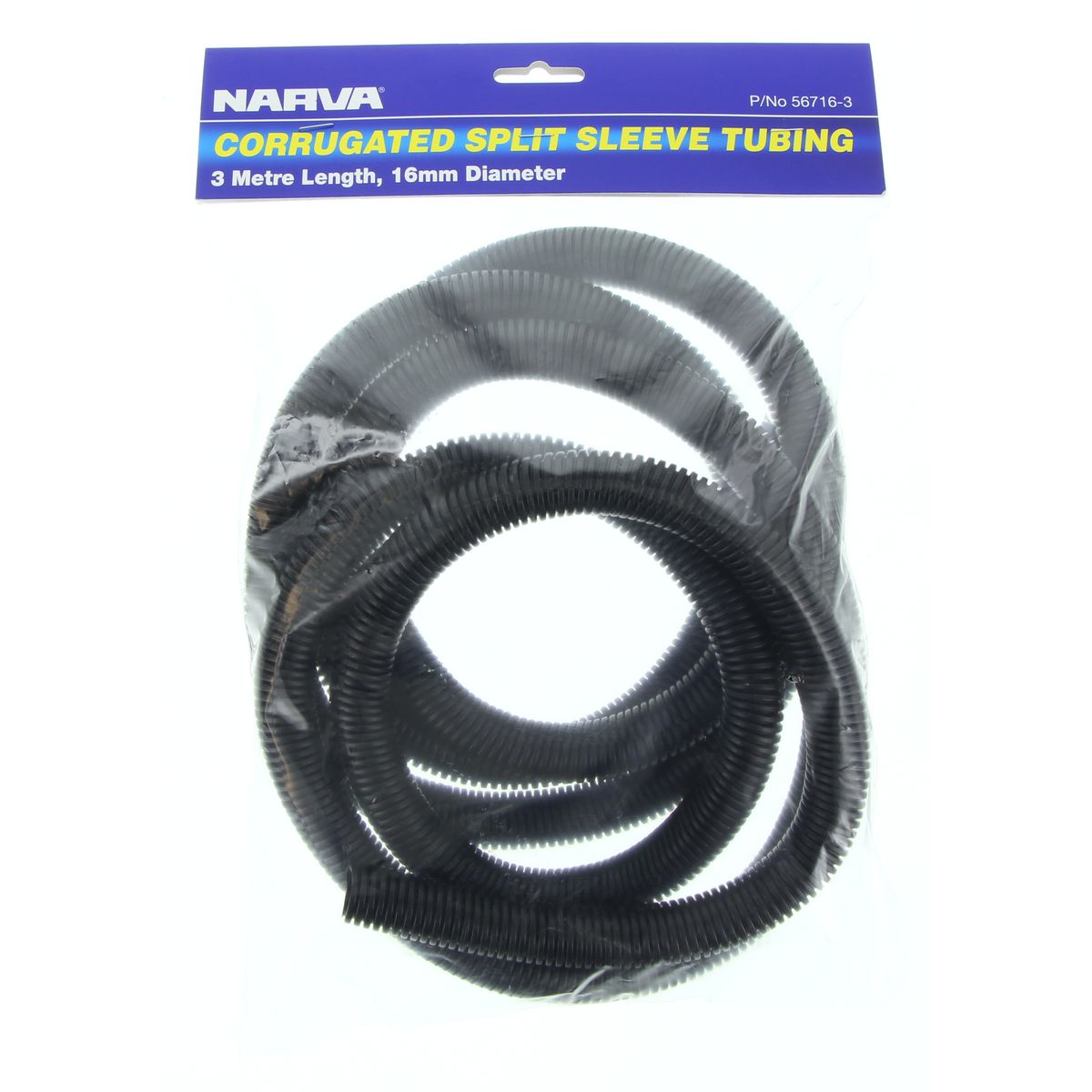 Narva Split Sleeve Tubing 16mm x 3m 56716-3
