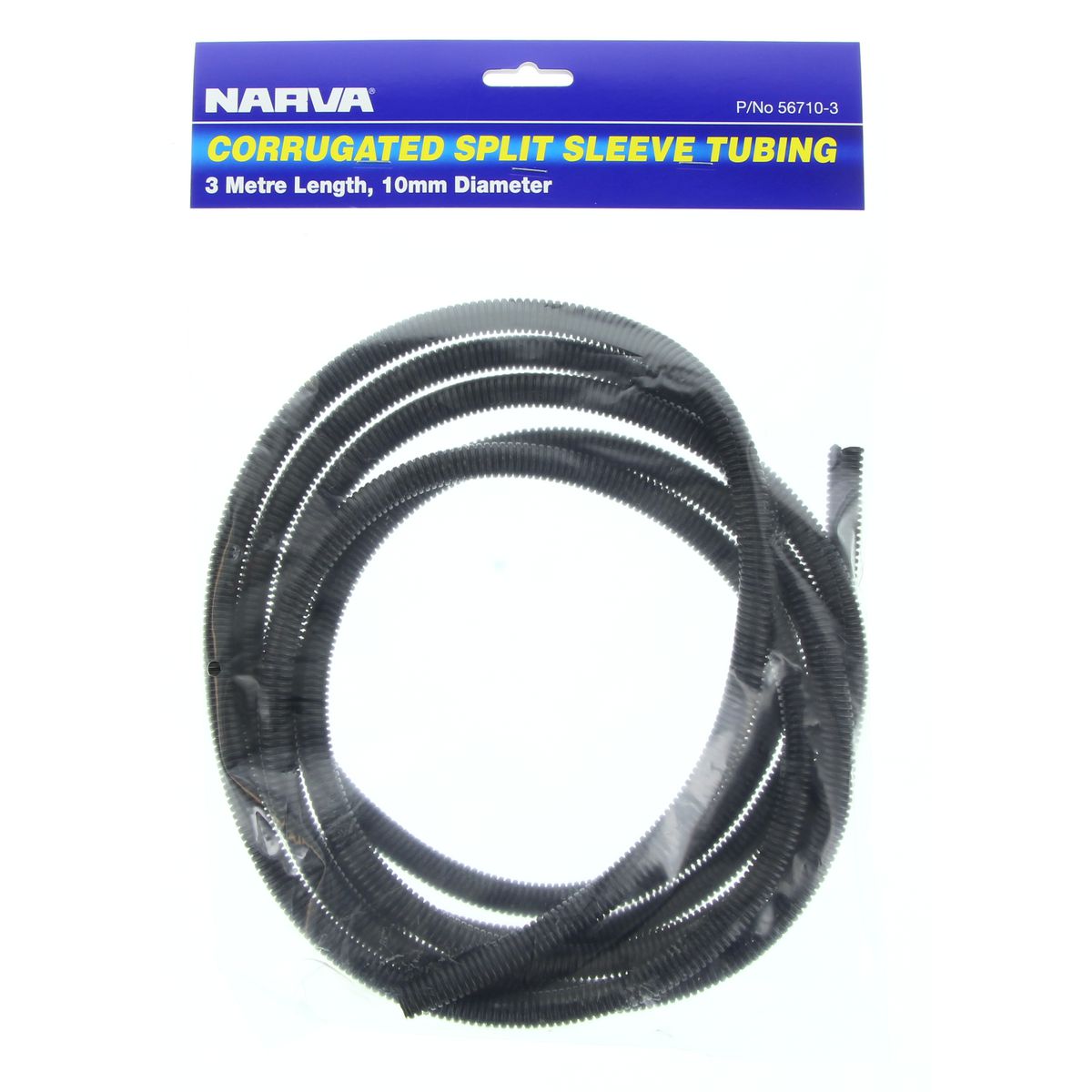 Narva Split Sleeve Tubing 10mm x 3m 56710-3