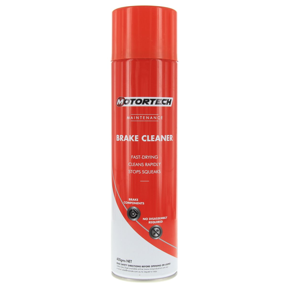 Motortech Brake Cleaner Aerosol Spray 400g MT200
