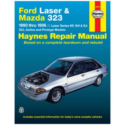Haynes Owner's Workshop Manual - Ford Laser & Mazda 323 1990-1996 36751