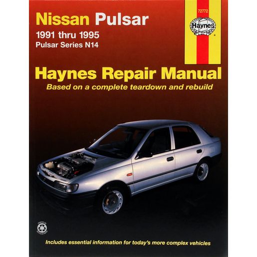 Haynes Owner's Workshop Manual - Nissan Palsar 1991-1995 72772