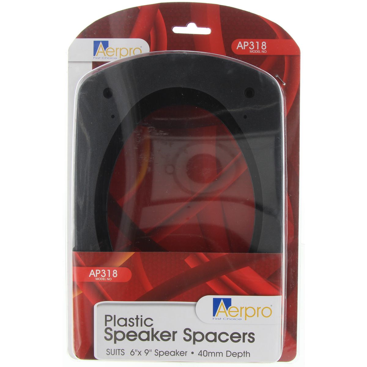 Aerpro Speaker Spacers 6x9" MDF Pair AP318