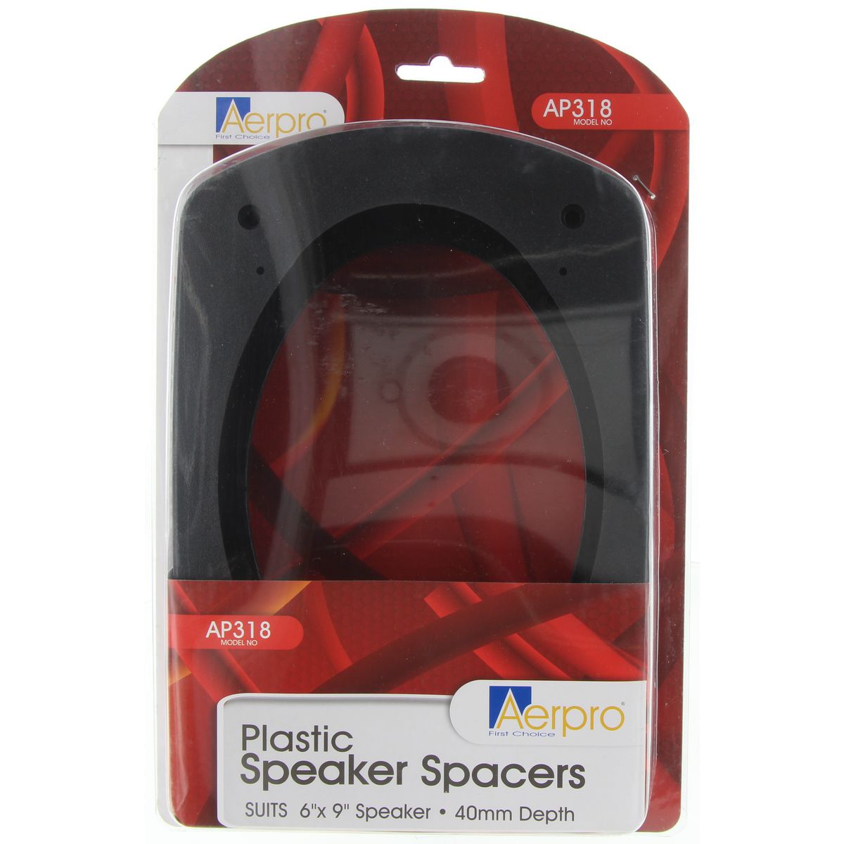 Aerpro Speaker Spacers 6x9" MDF Pair AP318