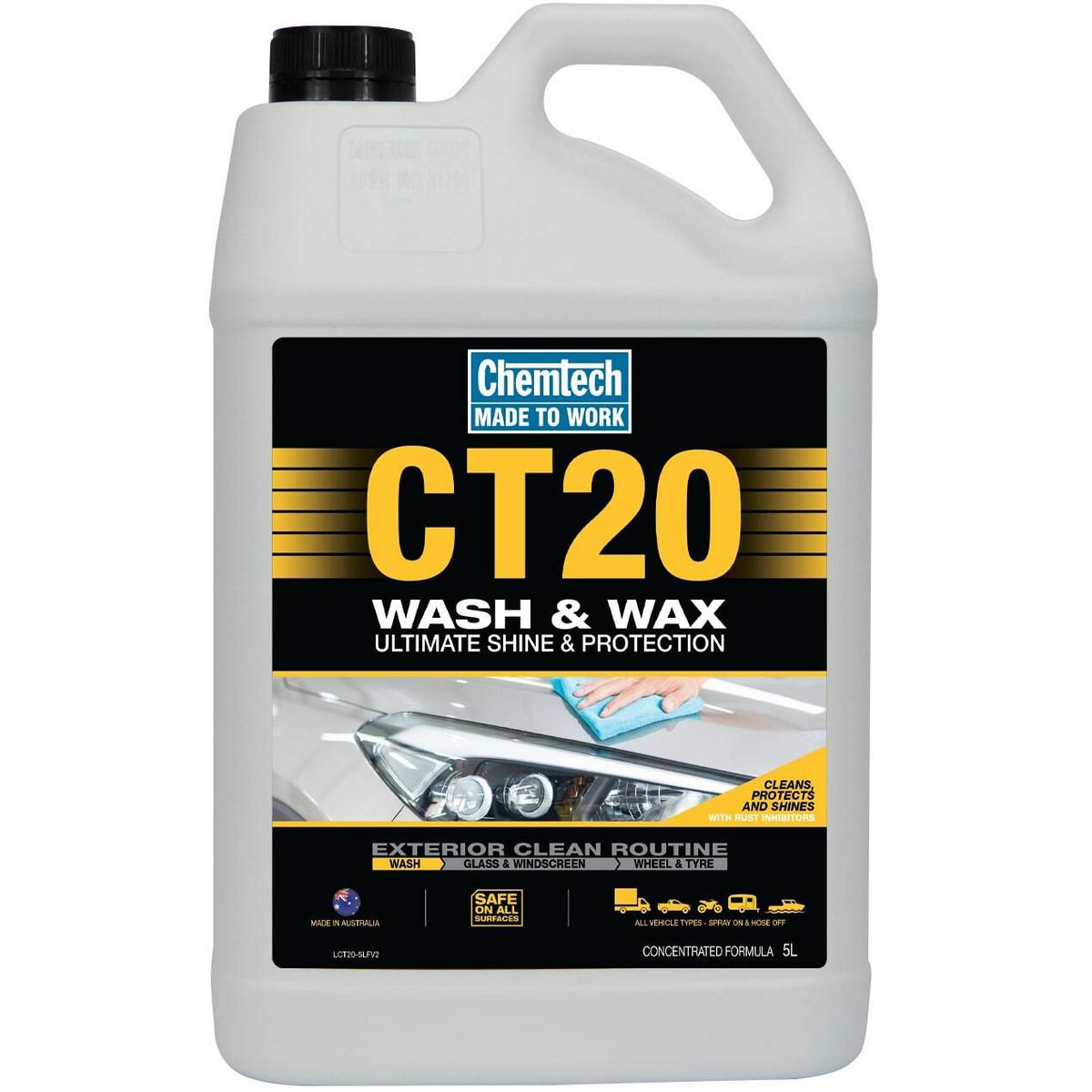 Chemtech CT20 Wash n Wax 5L