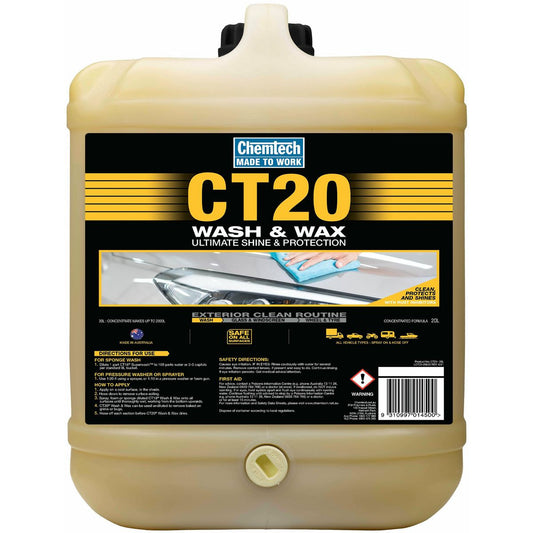 Chemtech CT20 Wash n Wax 20L