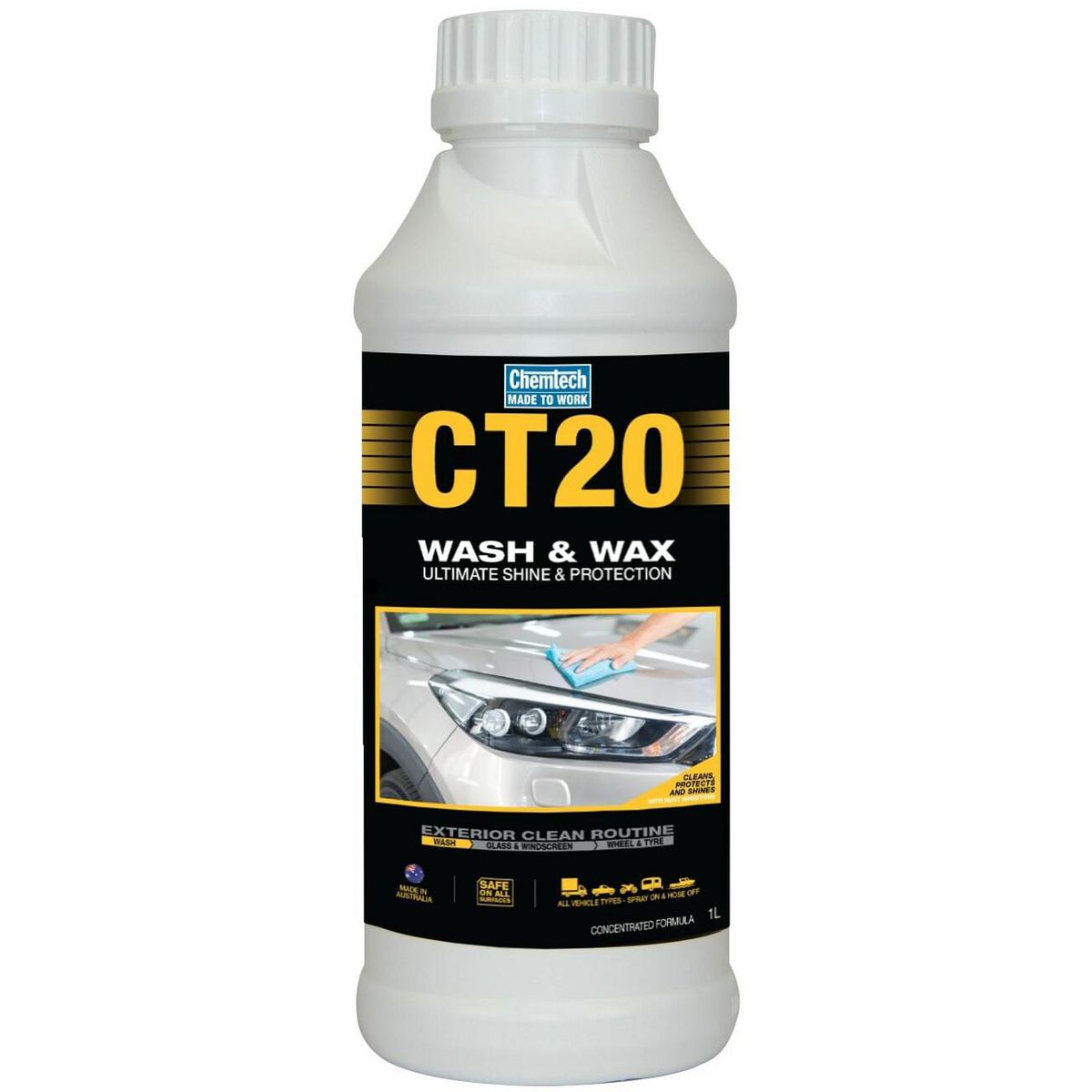 Chemtech CT20 Wash n Wax 1L