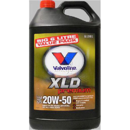 Valvoline XLD Premium Engine Oil 20W-50 6Ltr 1054.36