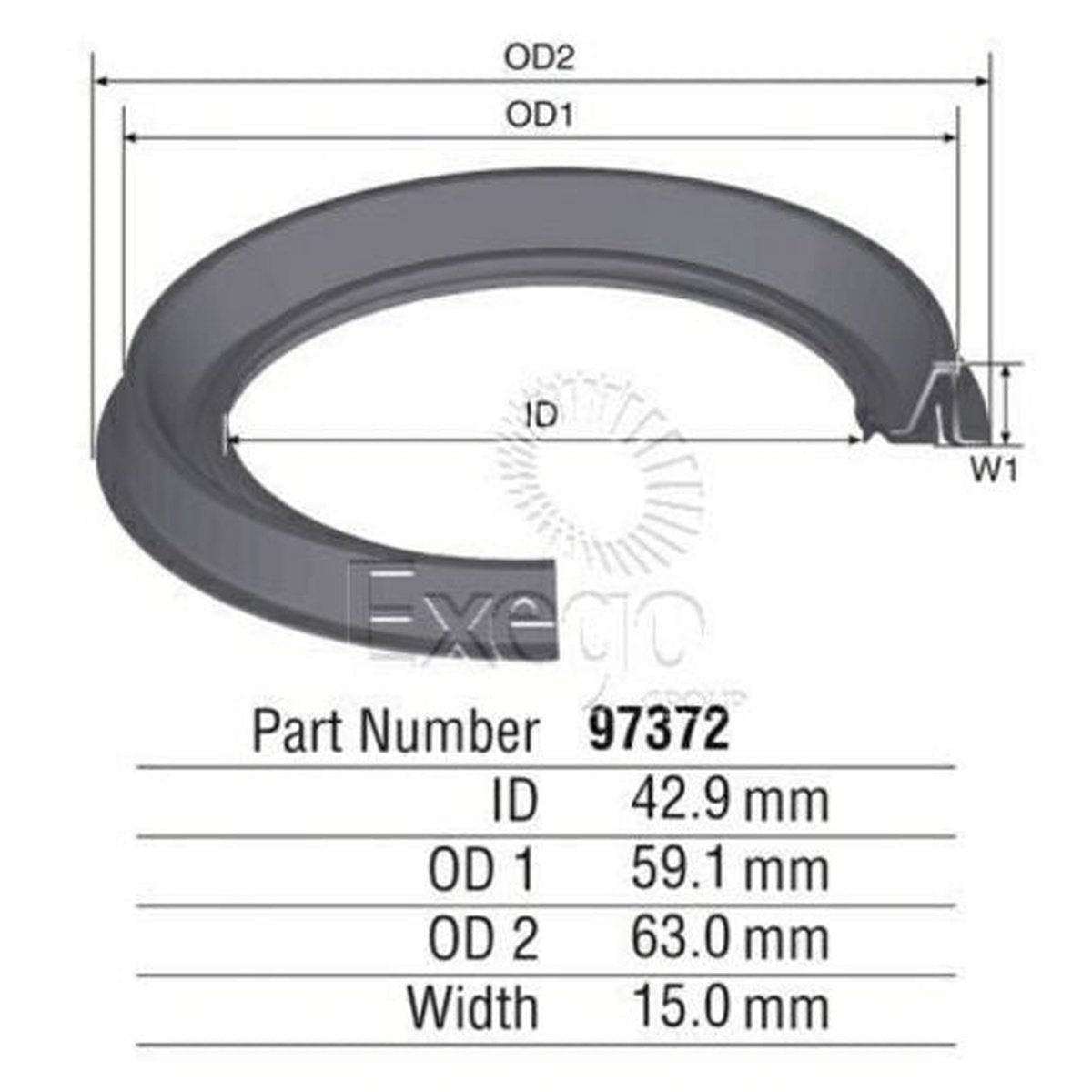 Kelpro Oil Seal 97372