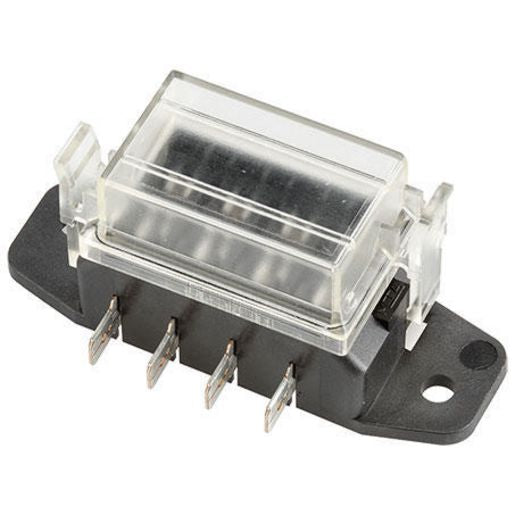 Narva 4-Way Standard ATS Blade Fuse Box (10Pk) 54420/10