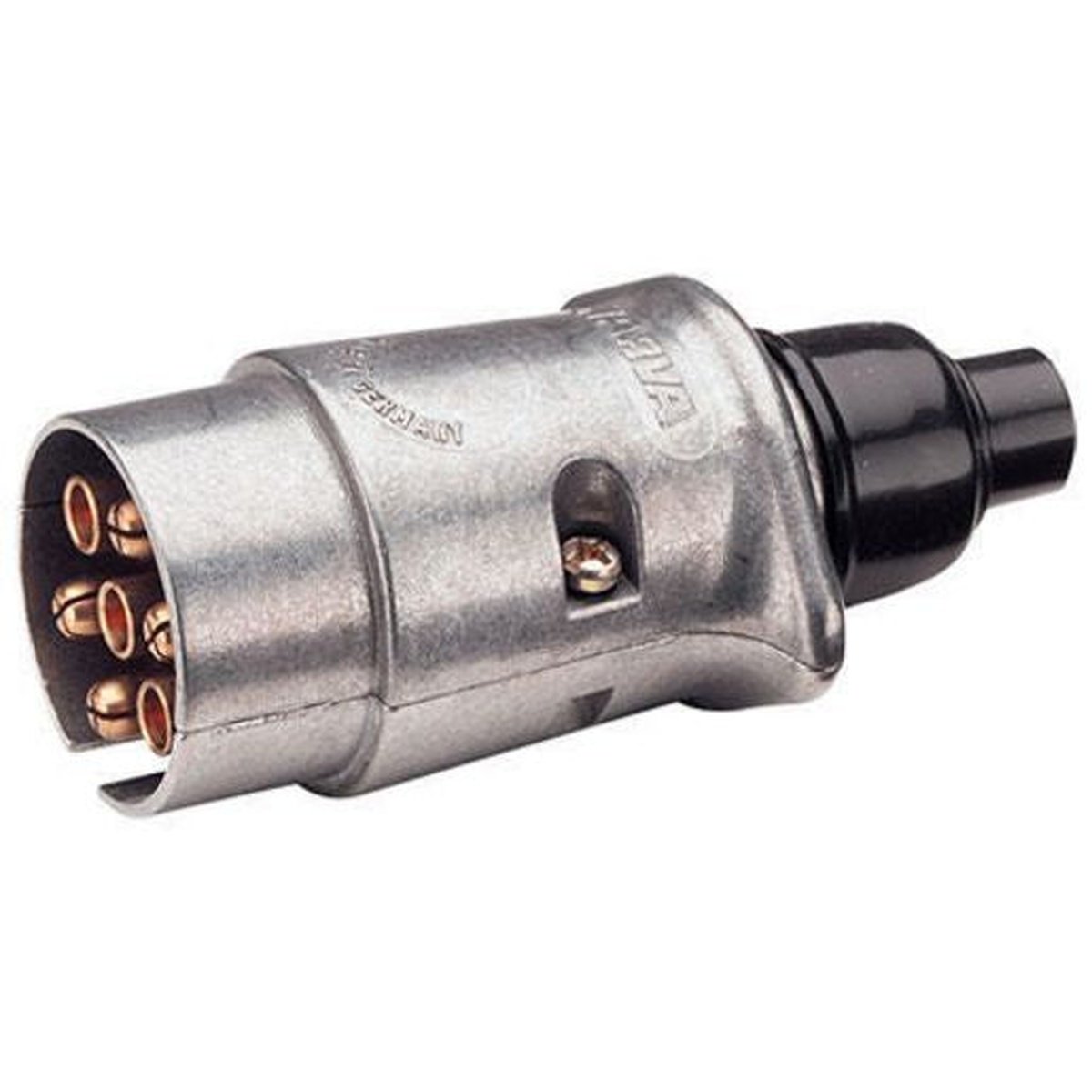 Narva Trailer Plug 7 Pin Large Round Metal (25Pk) 82161/25