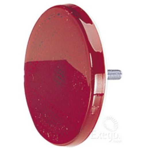 Narva Retro Reflector with Self Adhesive Round Red 65mm (50Pk) 84007/50