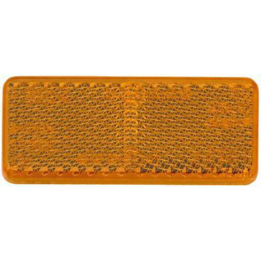 Narva Reflector Self Adhesive Amber (Pk50) 84036/50