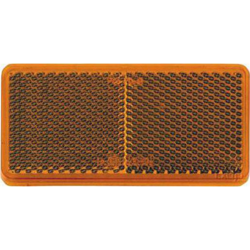 Narva Reflector Self Adhesive Amber (50Pk) 84051/50