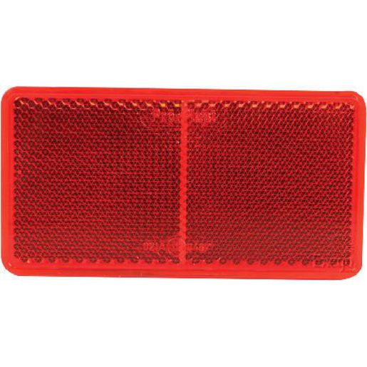 Narva Reflector Rectangle Red 55 X 105mm - 50 Pce 84062/50