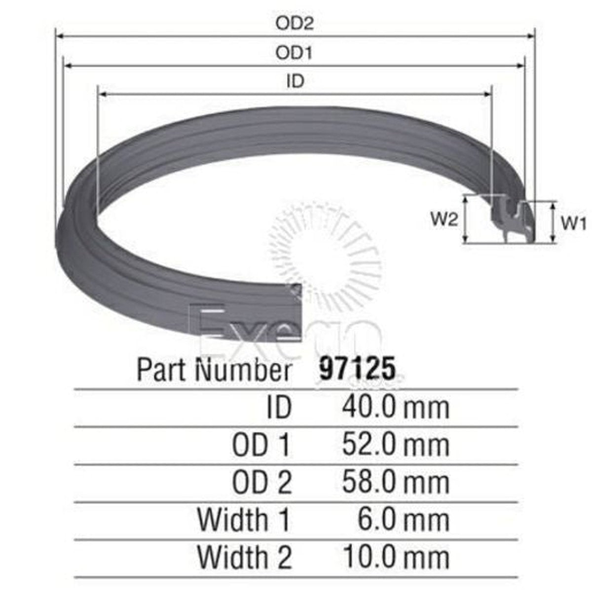 Kelpro Oil Seal 97125
