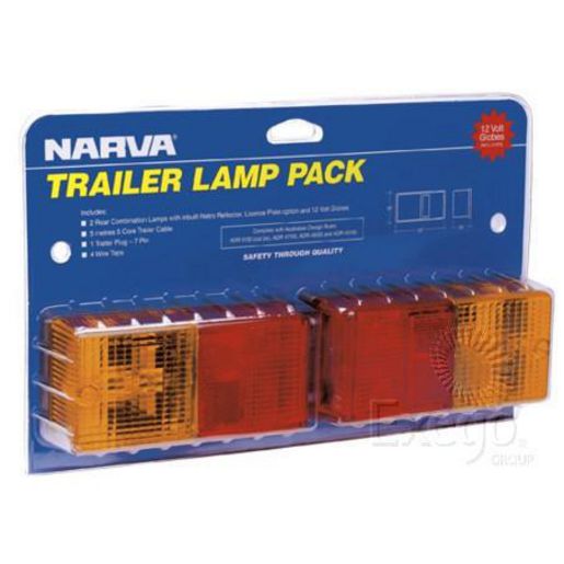 Narva Trailer Light Kit Incandescent 86470TP1