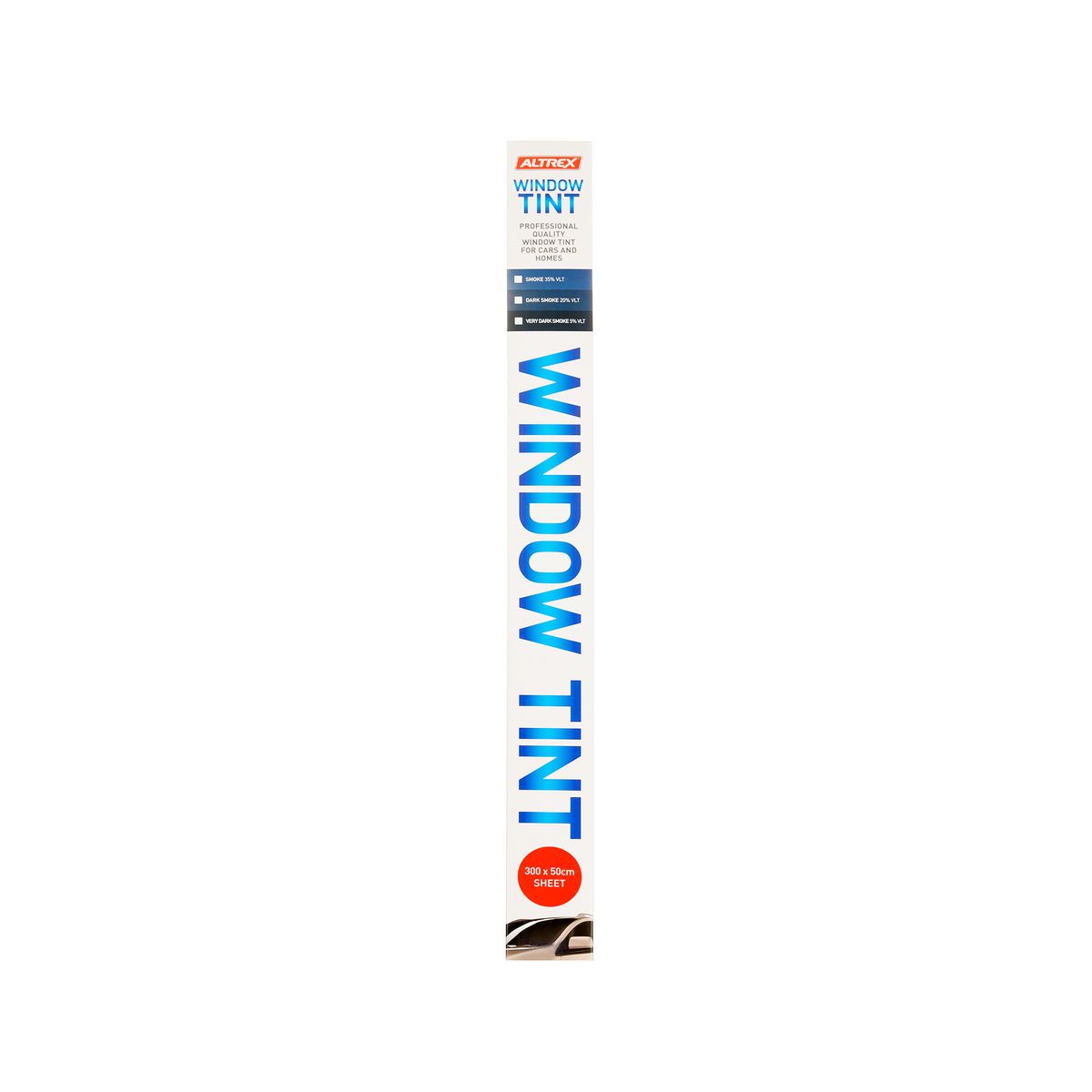 Altrex Window Tint Dark Smoke 20% VLT 300cm x 50cm LG20
