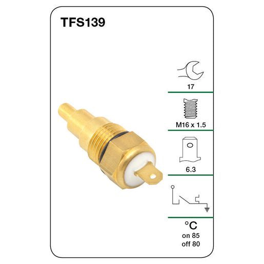 Tridon Thermo Fan Switch TFS139