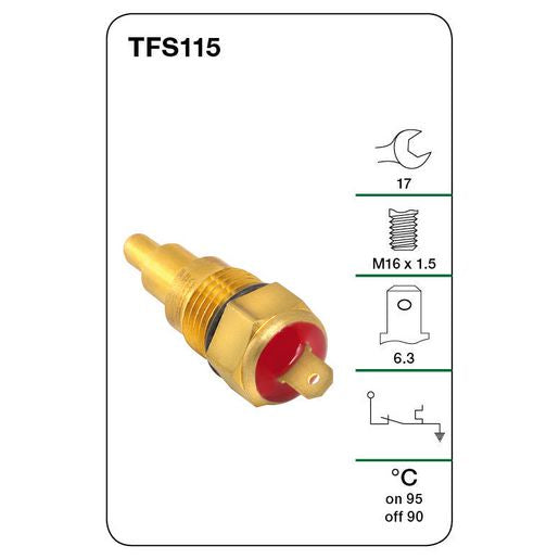 Tridon Thermo Fan Switch TFS115