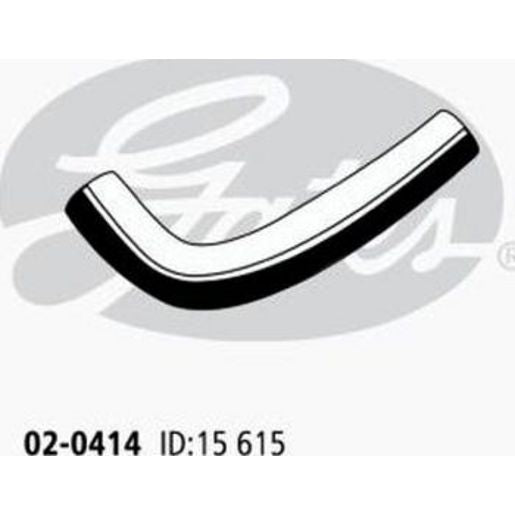 Gates Radiator Hose 02-0414