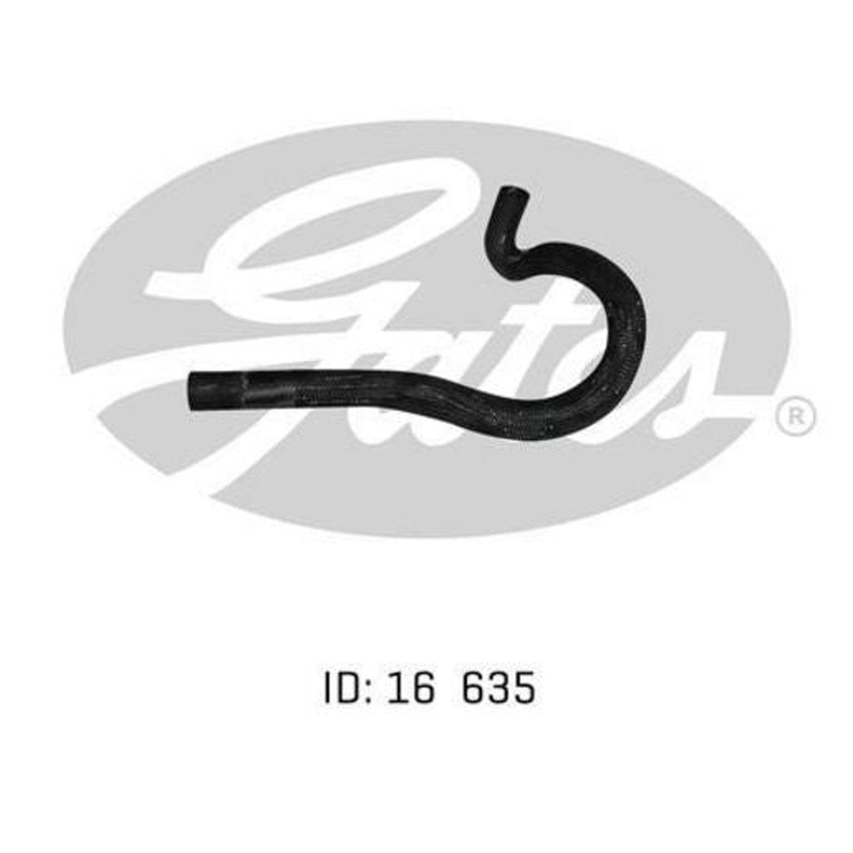 Gates Radiator Hose 02-0444