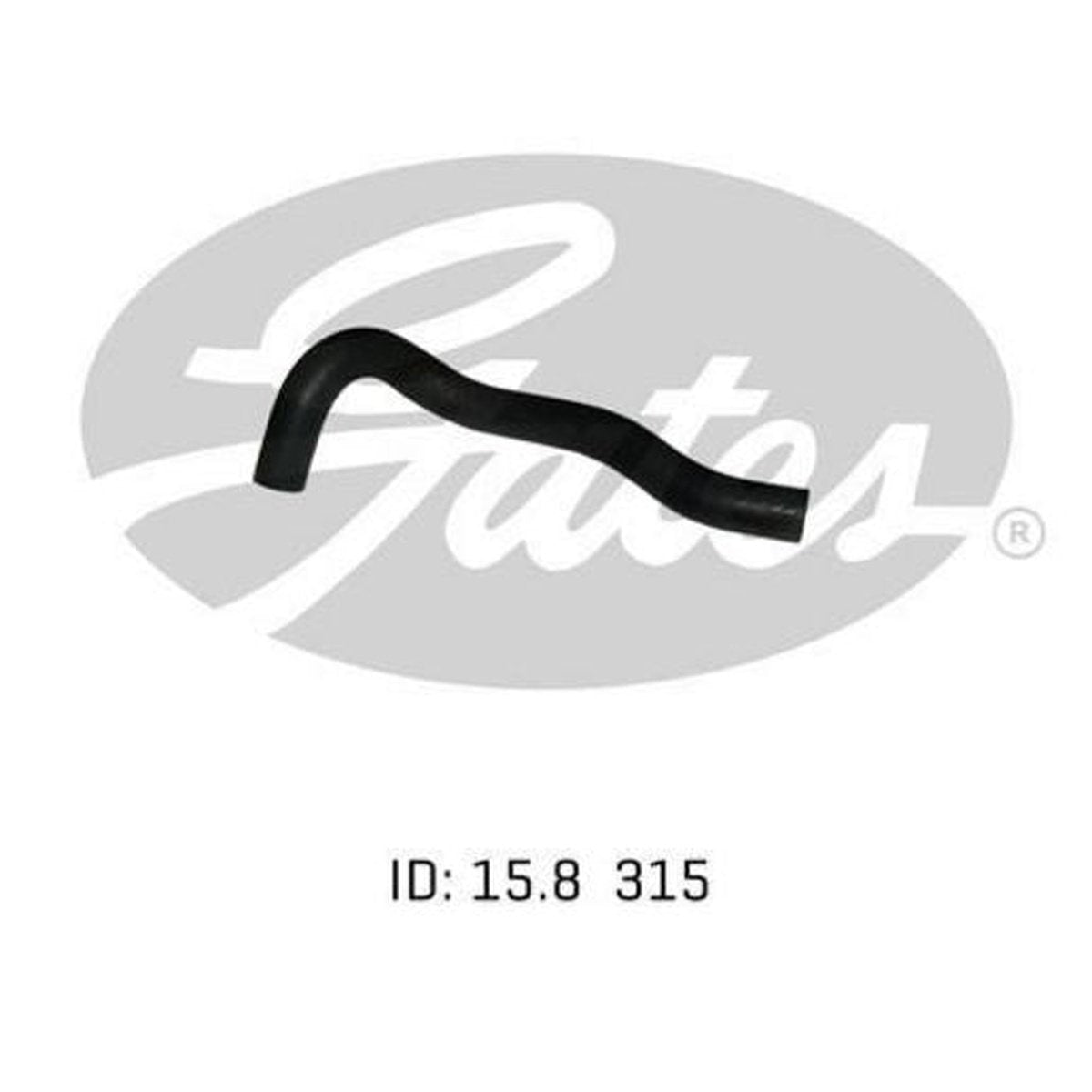 Gates Radiator Hose 02-0640