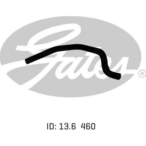 Gates Radiator Hose 02-0660