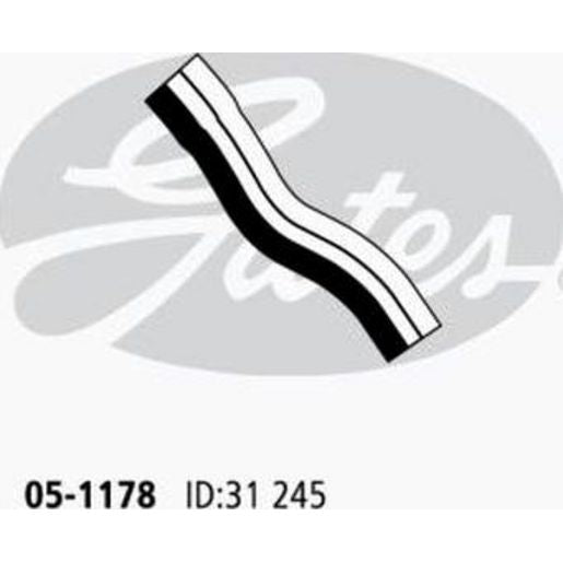Gates Radiator Hose 05-1178
