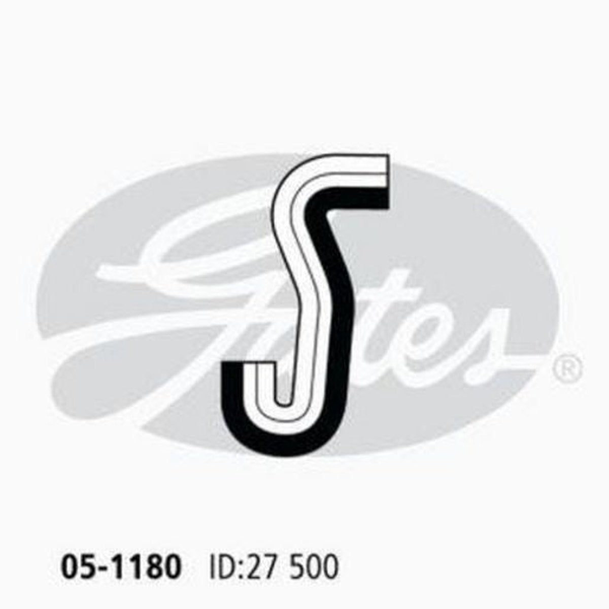 Gates Radiator Hose 05-1180