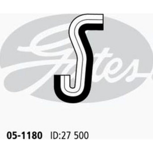 Gates Radiator Hose 05-1180