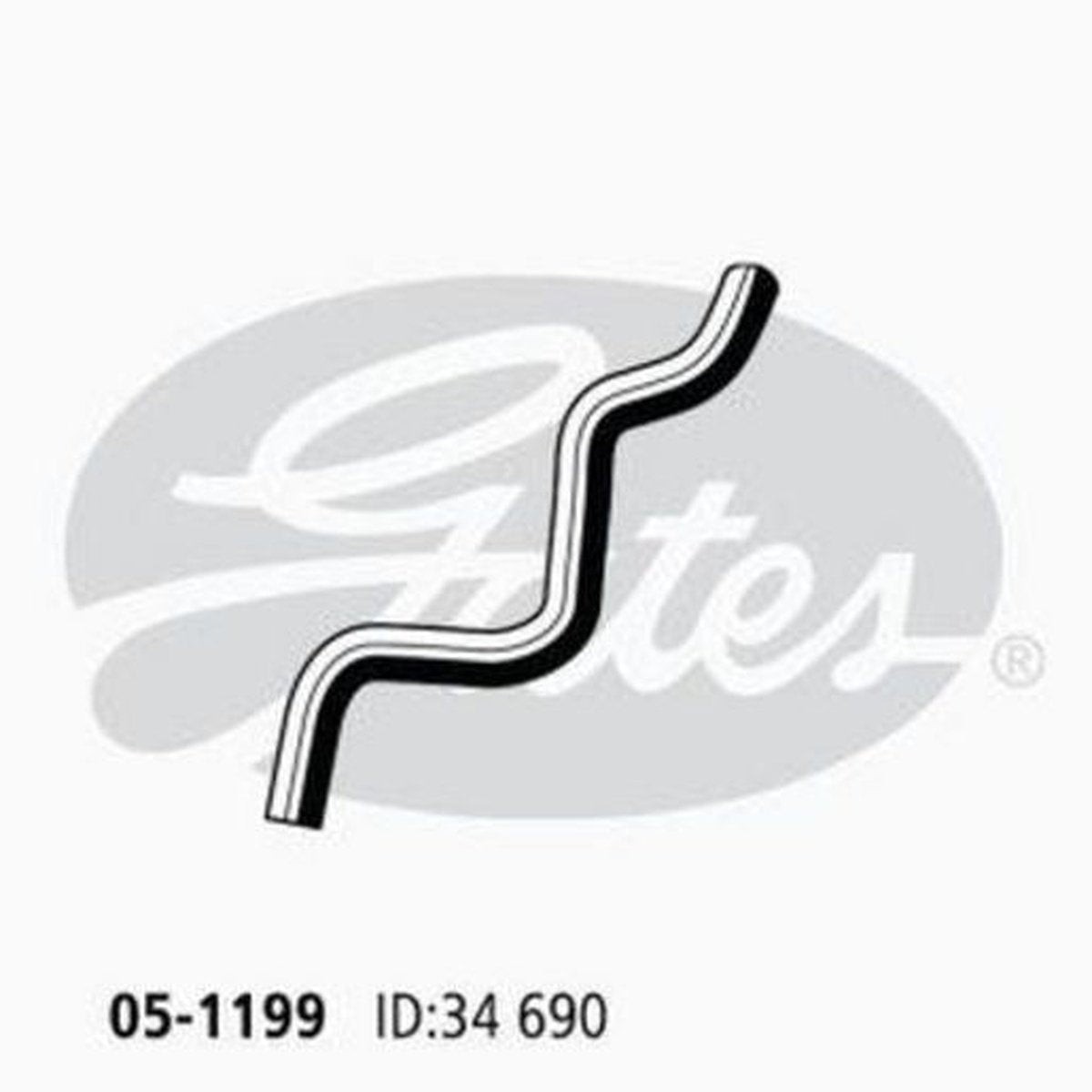 Gates Radiator Hose 05-1199